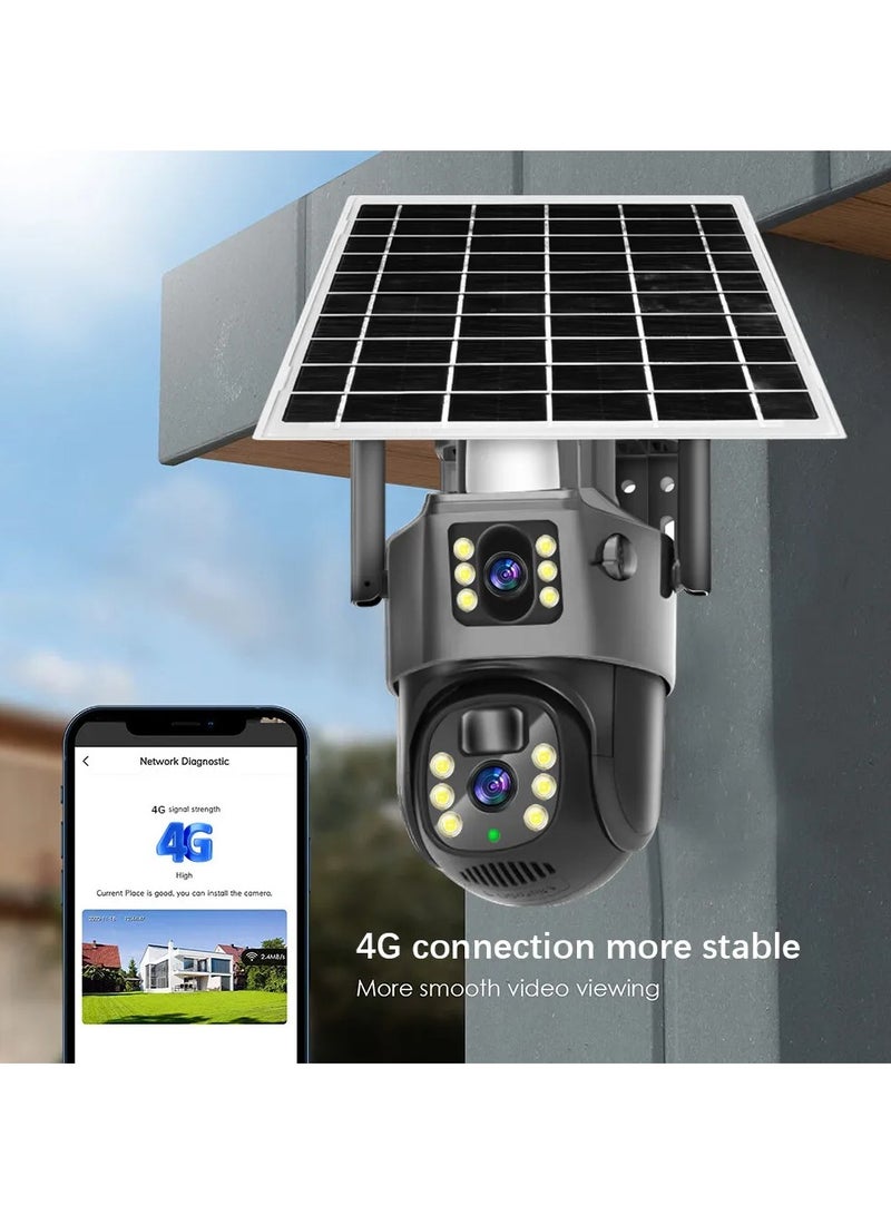 4G Dual Lens V380pro Cloud Billiard Machine Wifi Camera camera solar network camera