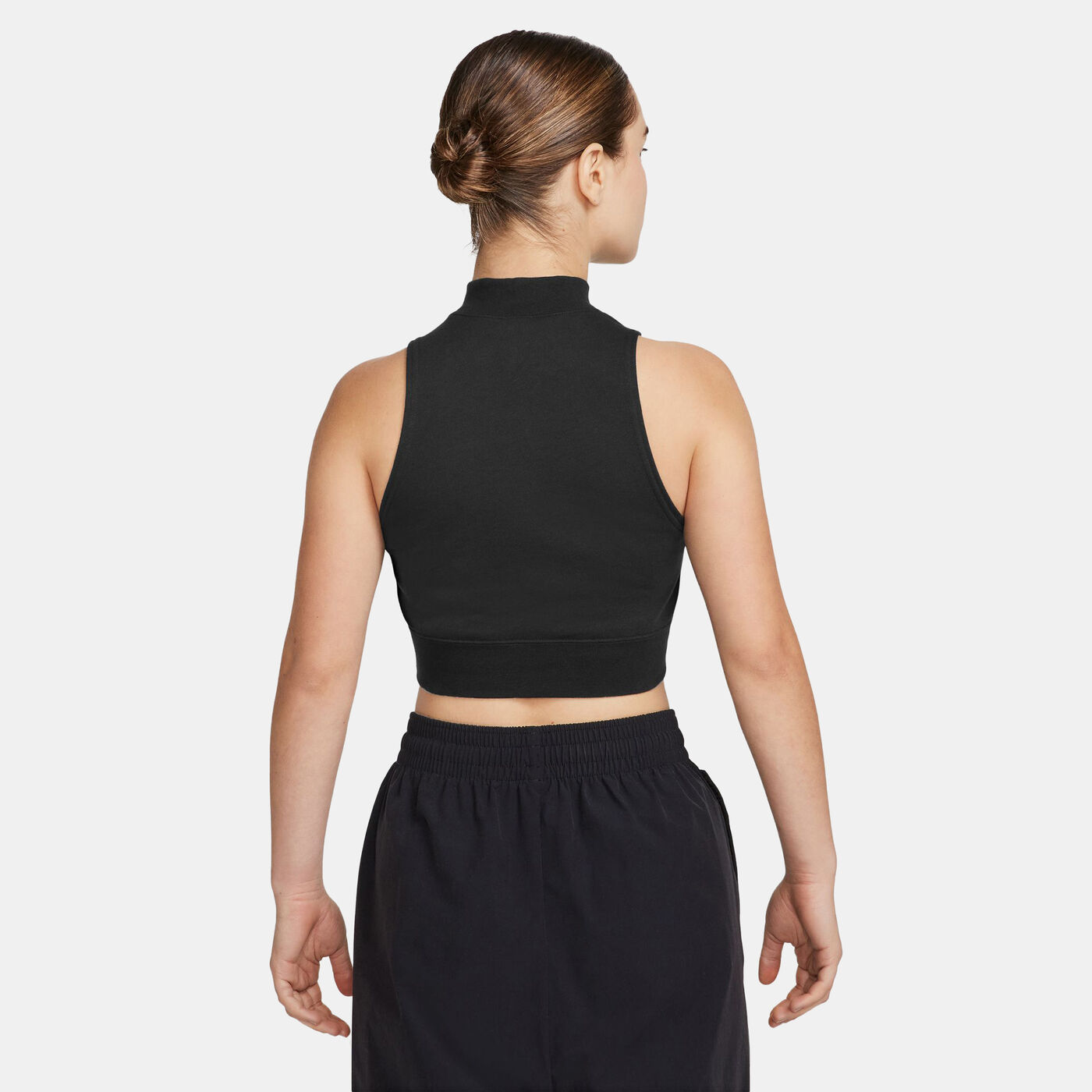 Women's Sportswear Chill Terry 1/2-Zip Crop Top