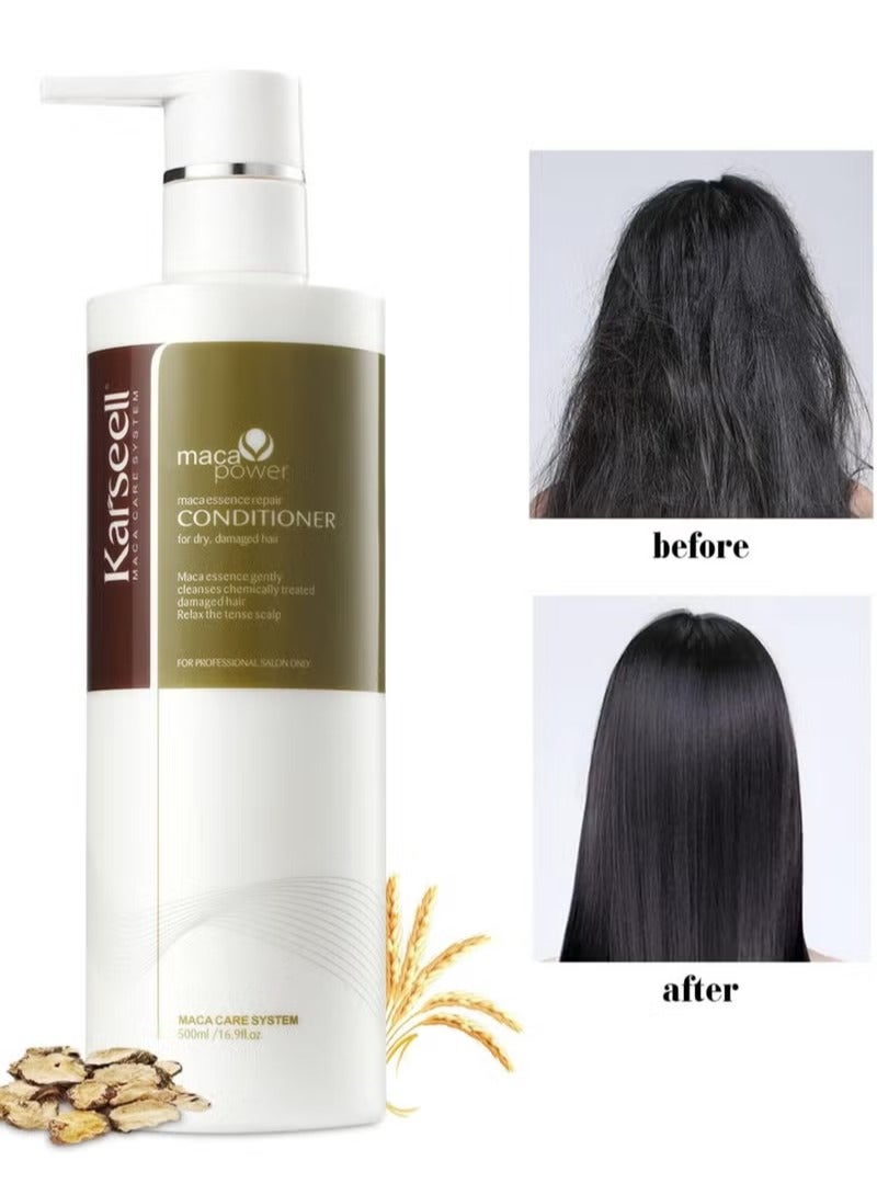 Hair Conditioner Karseell Argan Oil Organic Deep Conditioning Treatment Cream For Dry Damaged Coloured Hair 500 ML