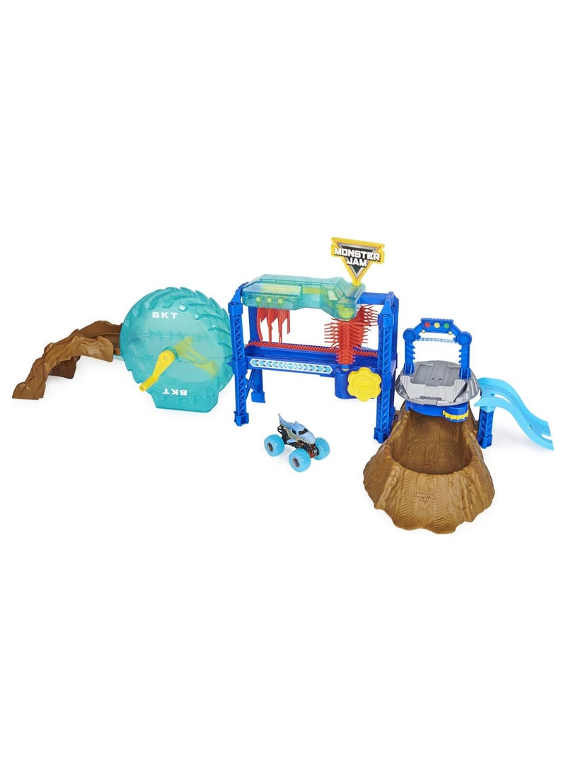 Monster Jam 1:64 Megalodon Monster Wash Playset