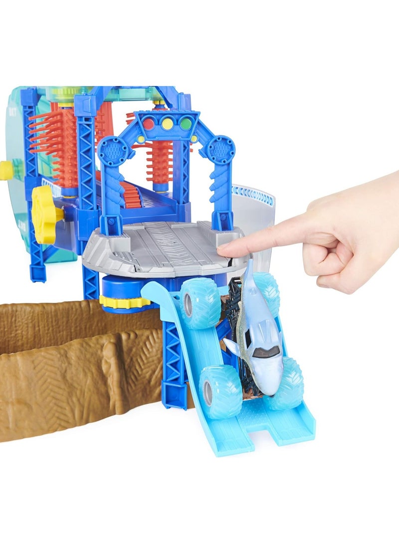 Monster Jam 1:64 Megalodon Monster Wash Playset