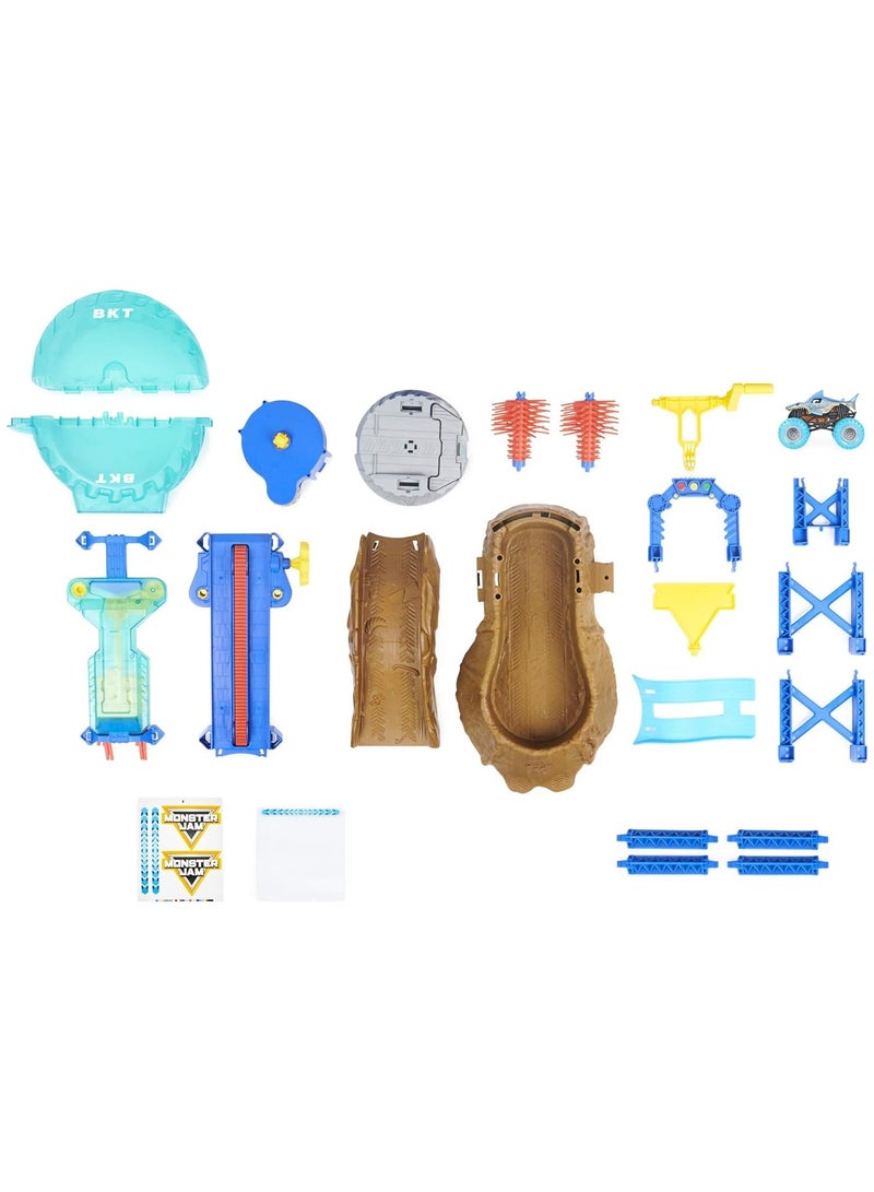 Monster Jam 1:64 Megalodon Monster Wash Playset