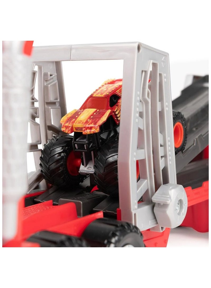 Monster Jam 1:64 Launch N Go Hauler