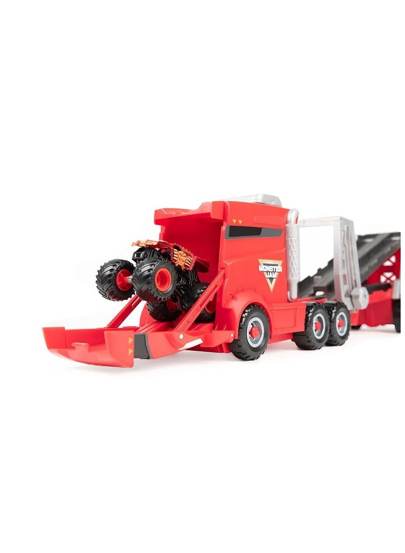 Monster Jam 1:64 Launch N Go Hauler