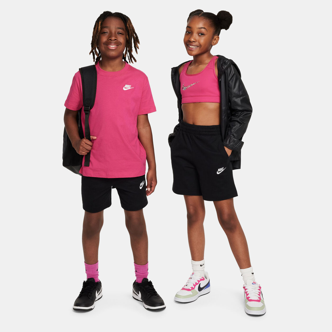 Kids' Sportswear Club Knit Shorts (Older Kids)