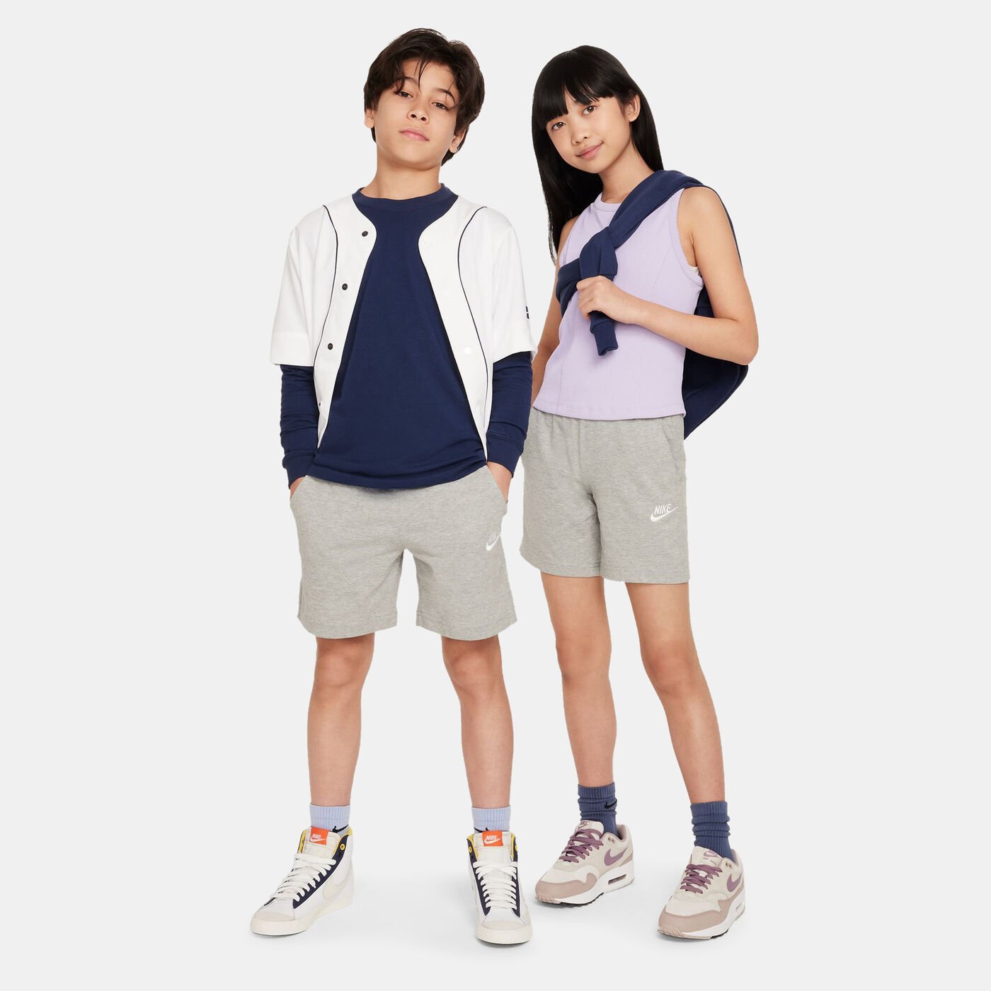 Kids' Sportswear Club Knit Shorts (Older Kids)