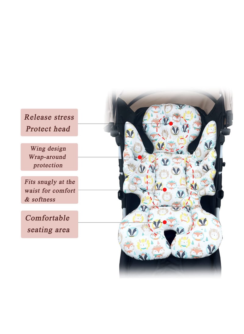 Infant Head And Body Support Cushion, Extra Soft Babybody Support Pad Toddler Seat Pad With Head Neck Support Comfortable Infant Body Support Cushion Infant Seat Support
