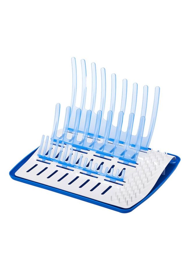 AC033 Natural Flow Folding Drying Rack, Blue