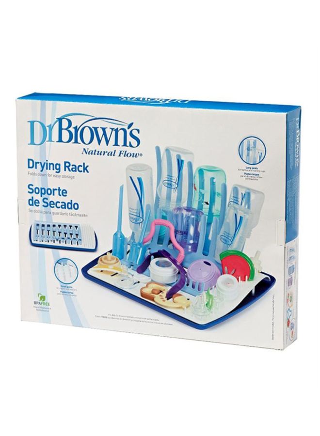 AC033 Natural Flow Folding Drying Rack, Blue