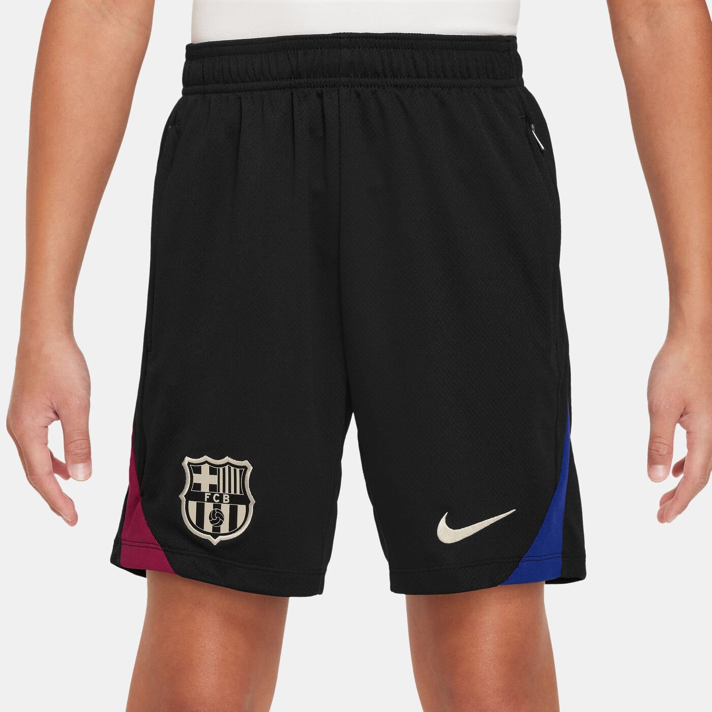 Kids' FC Barcelona Strike Dri-FIT Knit Football Shorts