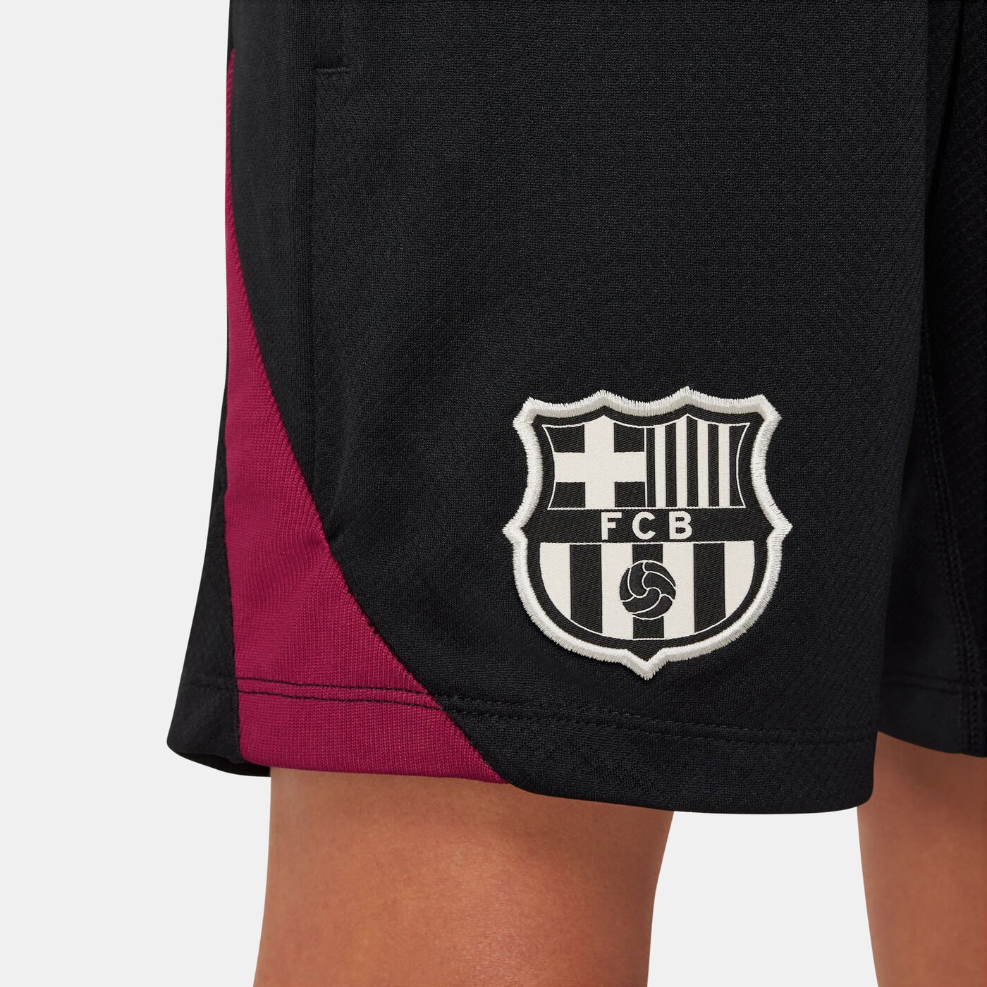 Kids' FC Barcelona Strike Dri-FIT Knit Football Shorts