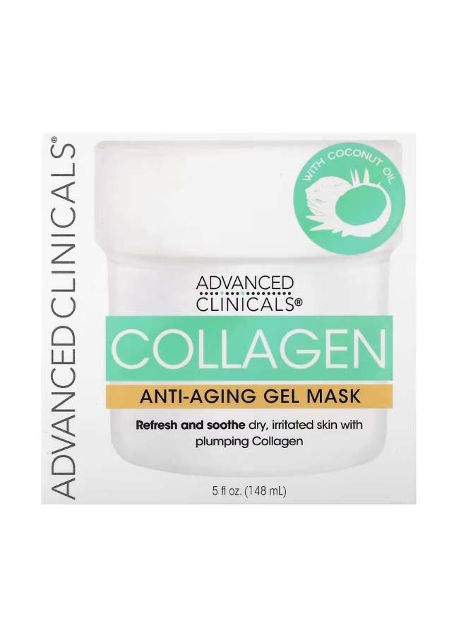 Collagen Anti Aging Gel Beauty Mask 5 fl oz 148 ml