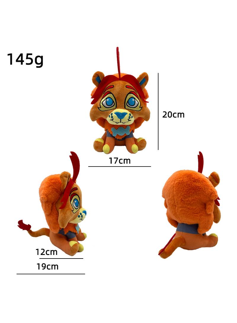 Indigo Park  Plush Cartoon Monster Game Indigo Park Series Figure Plush Doll for Kids Adults Fans Holiday Gift 8pcs