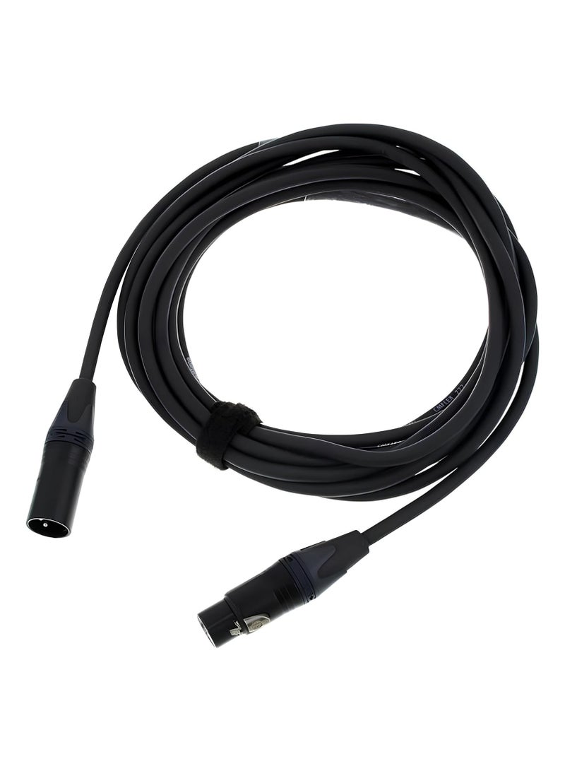 Cordial Peak Cpm 5 Fm 5 M XLr (3-Pin) XLr (3-Pin) Black Audio Cable