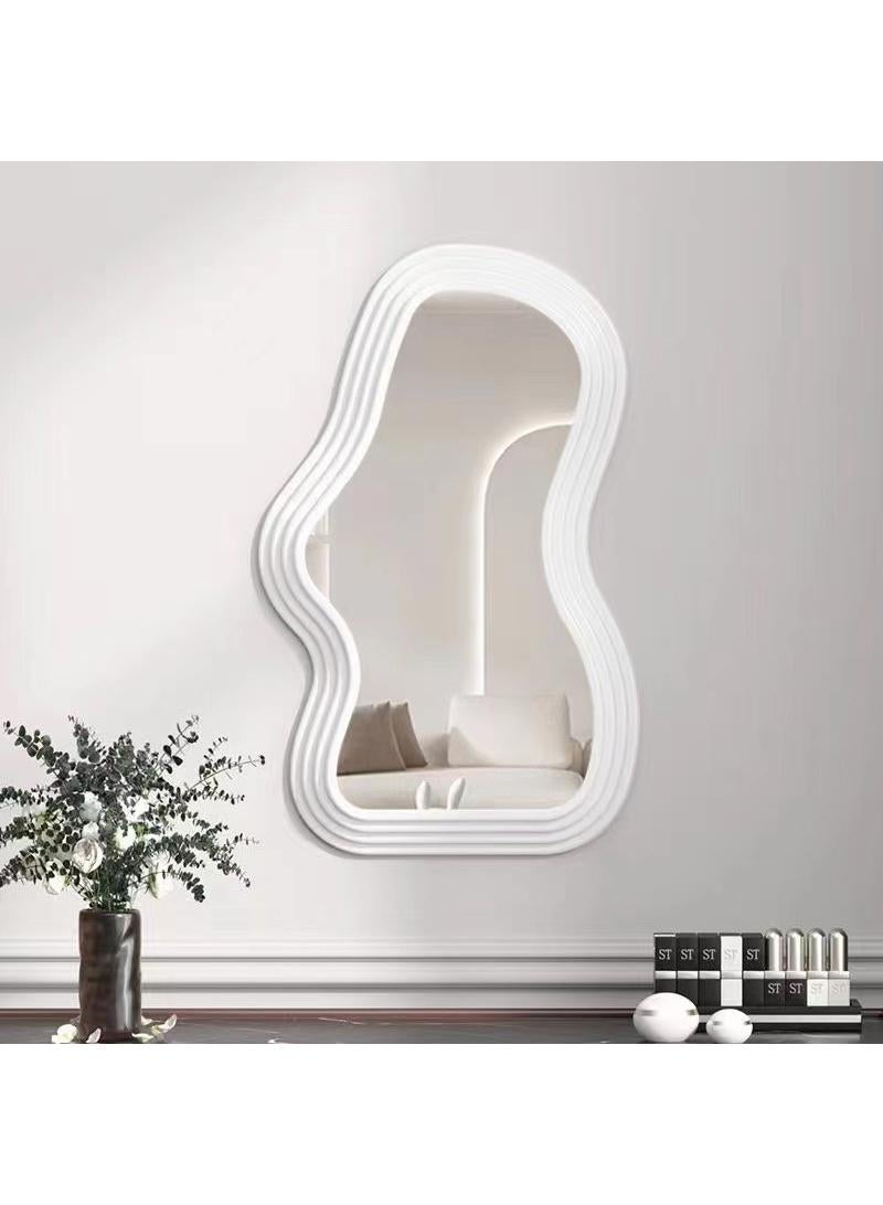 Aesthetic Cloud Design Irregular Dressing Mirror Cosmetic Mirror Decorative Desk Wall Mirror For Living Room Bedroom Hallway Home Decor