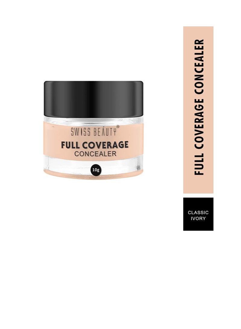 Swiss Beauty Full Coverage Concealer  Shade  Classic Ivory  10gm