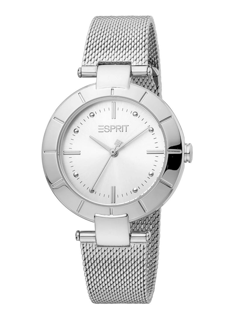 Esprit Stainless Steel Analog Women's Watch With Silver Stainless Steel ES1L287M2065