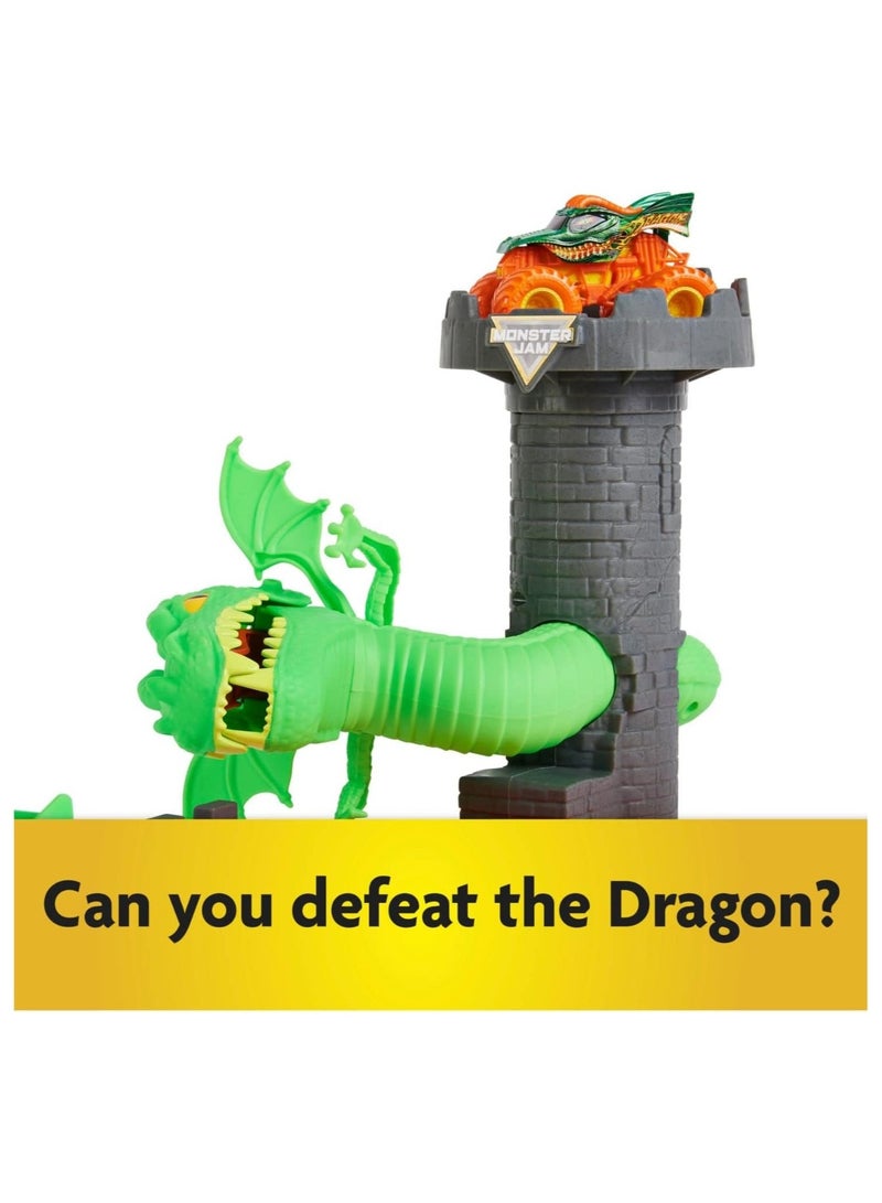 Monster Jam Dueling Dragon Playset