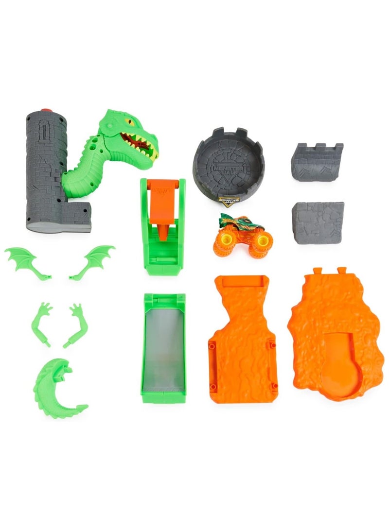 Monster Jam Dueling Dragon Playset