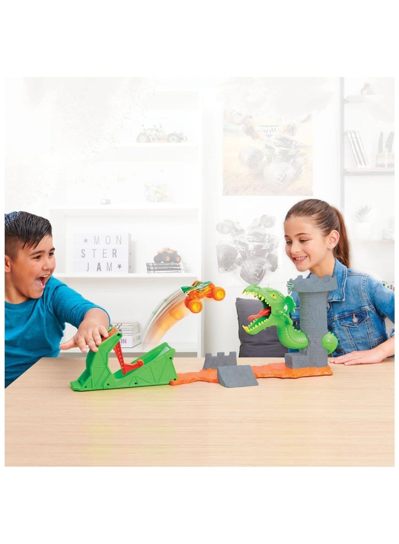 Monster Jam Dueling Dragon Playset