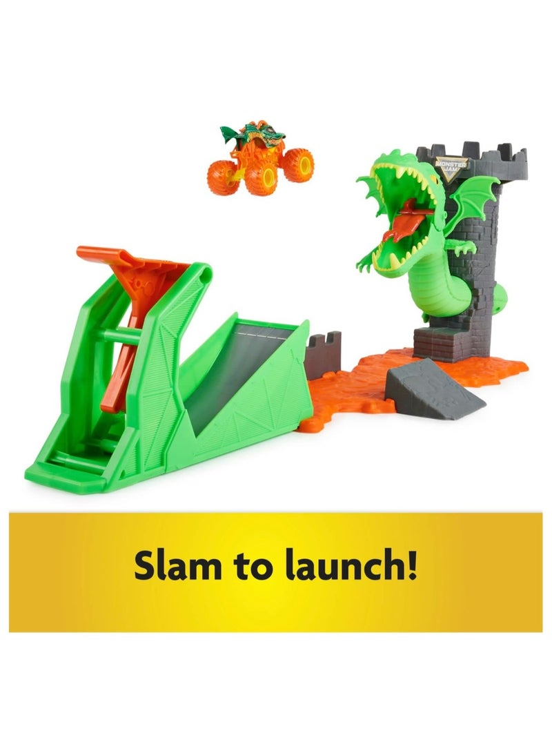 Monster Jam Dueling Dragon Playset