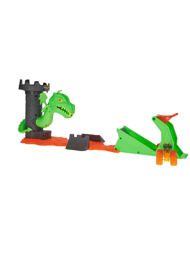 Monster Jam Dueling Dragon Playset