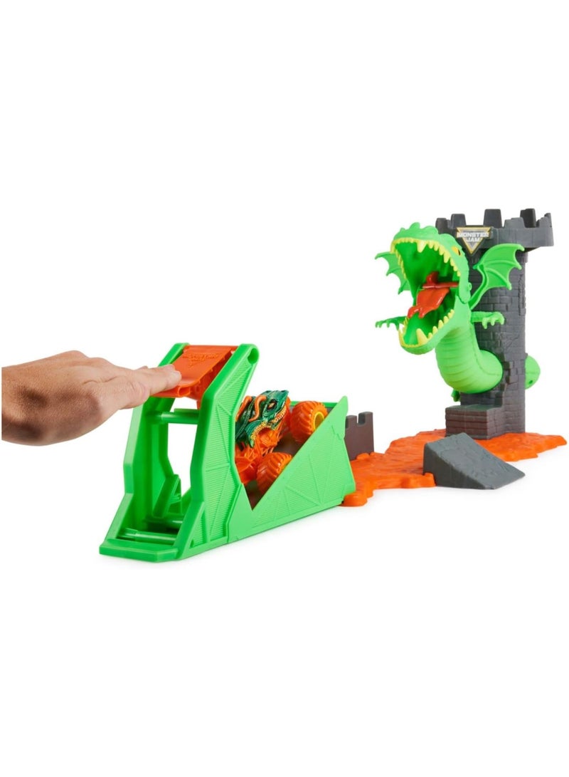 Monster Jam Dueling Dragon Playset