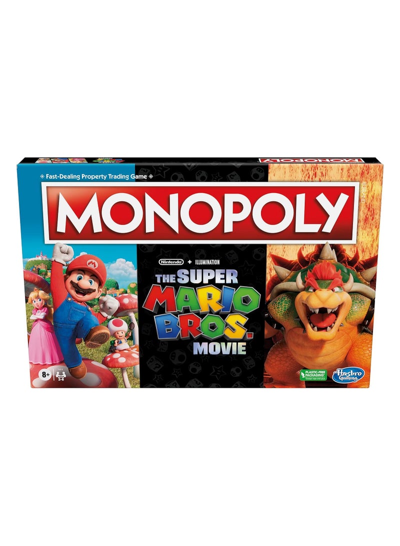 Super Mario Bros. Movie Edition Monopoly Game