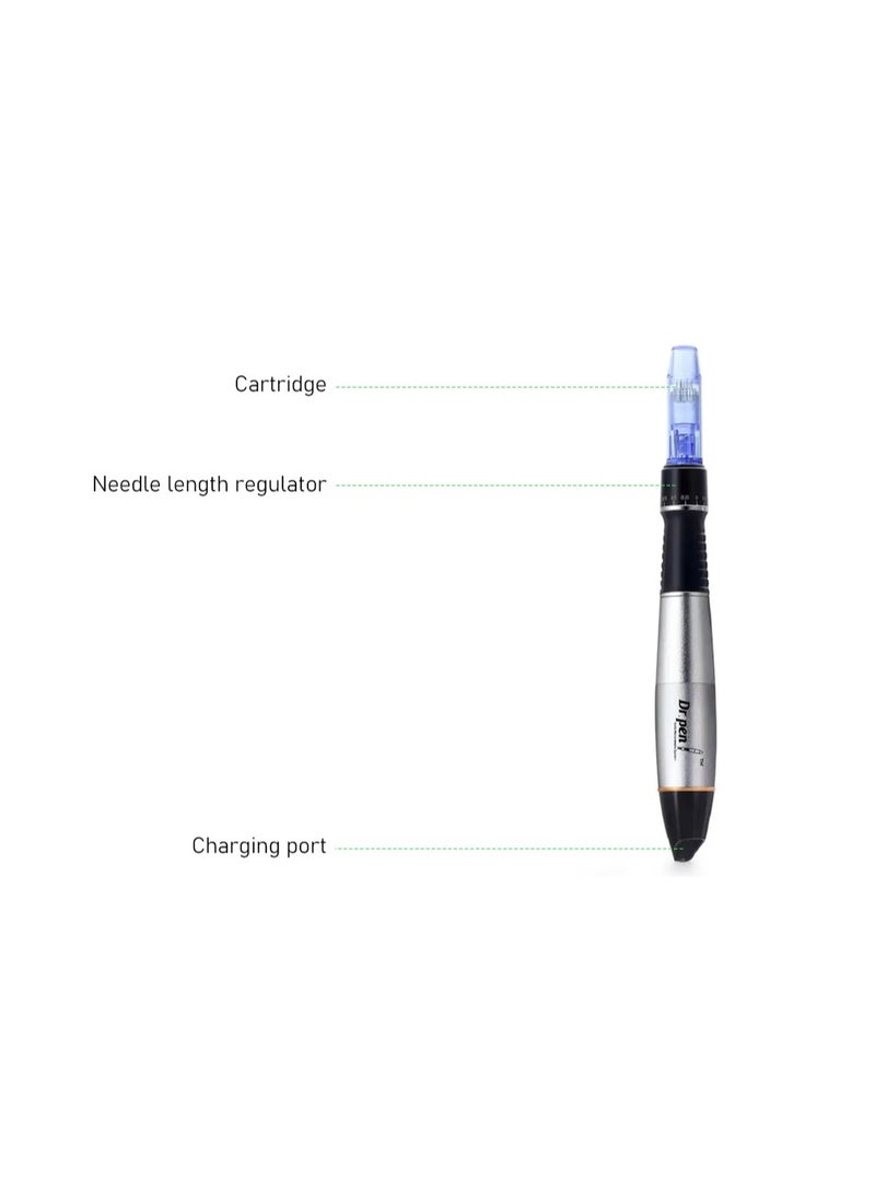 Derma Pen A1 Silver with needles