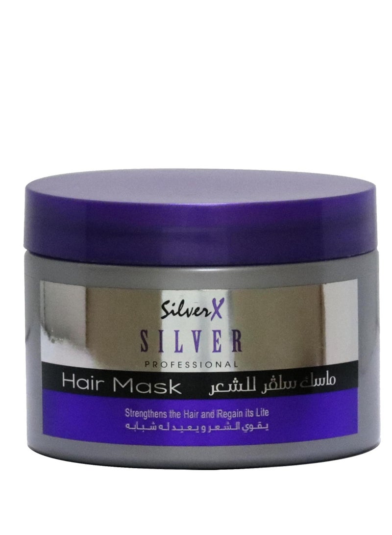 Silver X Silver Professional Hair Shampoo, Hair Conditioner and Hair Mask Set For Anti Yellow Effect