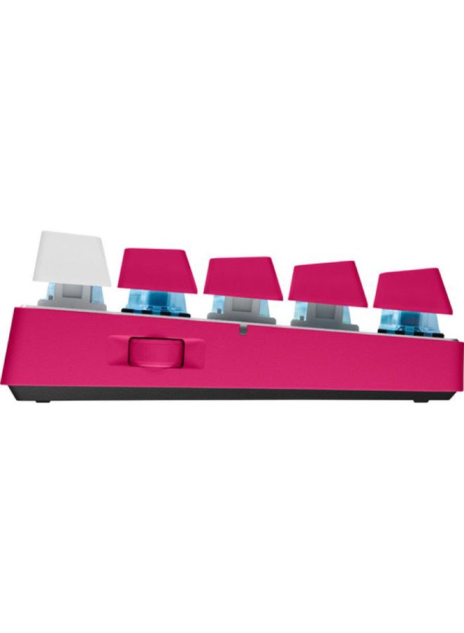 Logitech G PRO X 60 LIGHTSPEED Wireless Gaming Keyboard (Tactile) Magenta