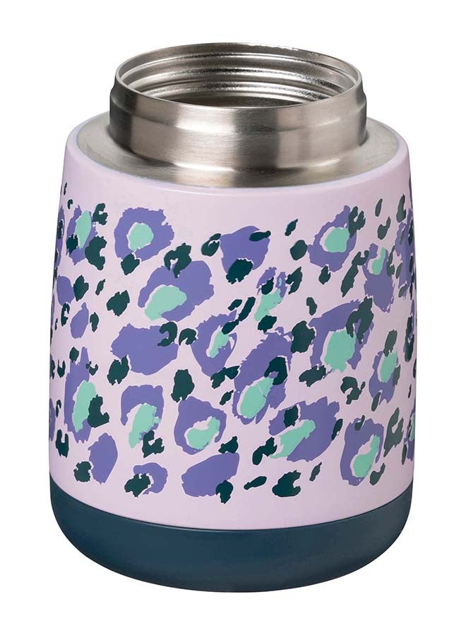 Toddler Insulated Food Jar Mini 210 ML, Wild Indigo Print