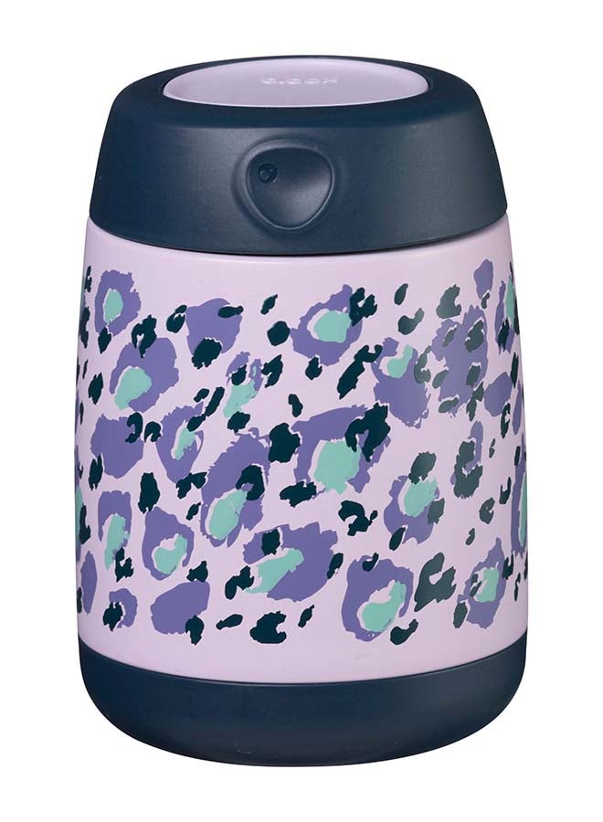 Toddler Insulated Food Jar Mini 210 ML, Wild Indigo Print