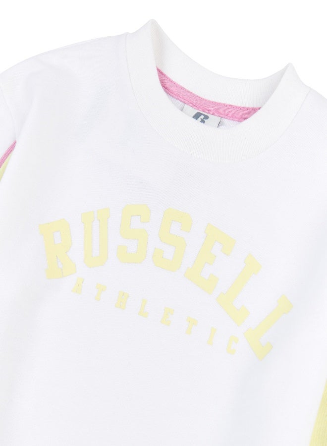 Russell Athletic Girls Crop Sweatshirt