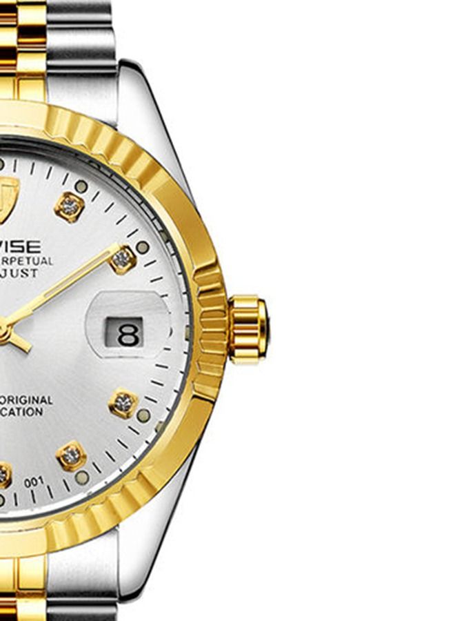 Men's Water Resistant Stainless Steel Analog Watch 629 001