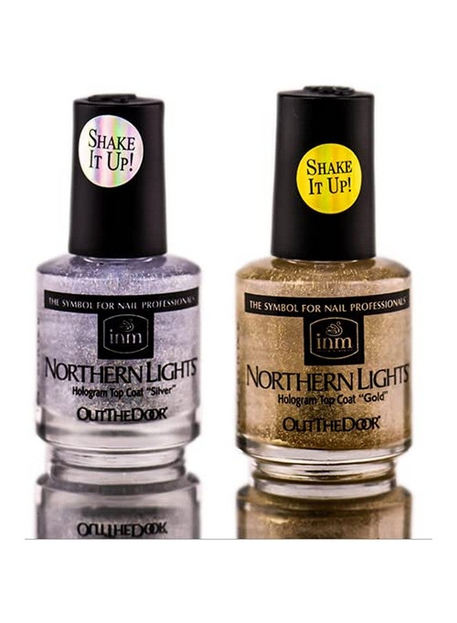 Northern Lights Hologram Top Coat Duo