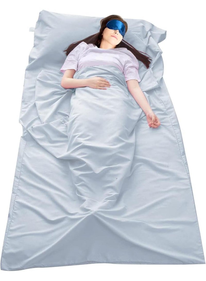 Sleeping Bag Liner Camping Travel Home Bed Sheet Lightweight Breathable Hotel Compact Sacks