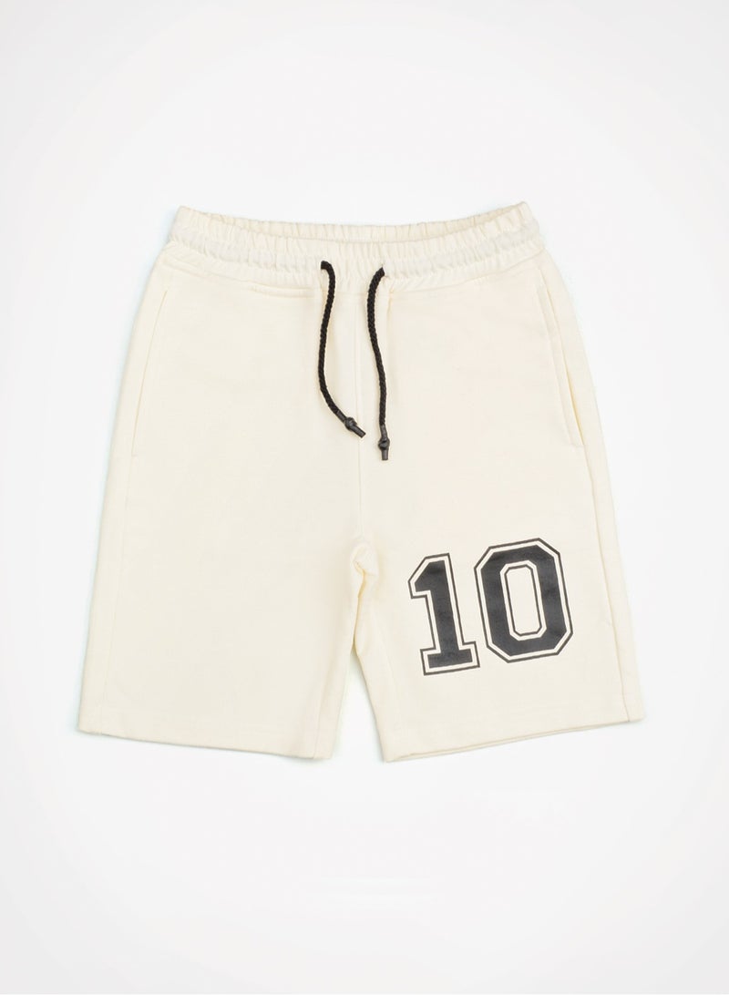 Web Denim 100% Cotton Fleece Regular Fit Teens Knit Shorts Stylish, Comfortable Bottoms For Boys