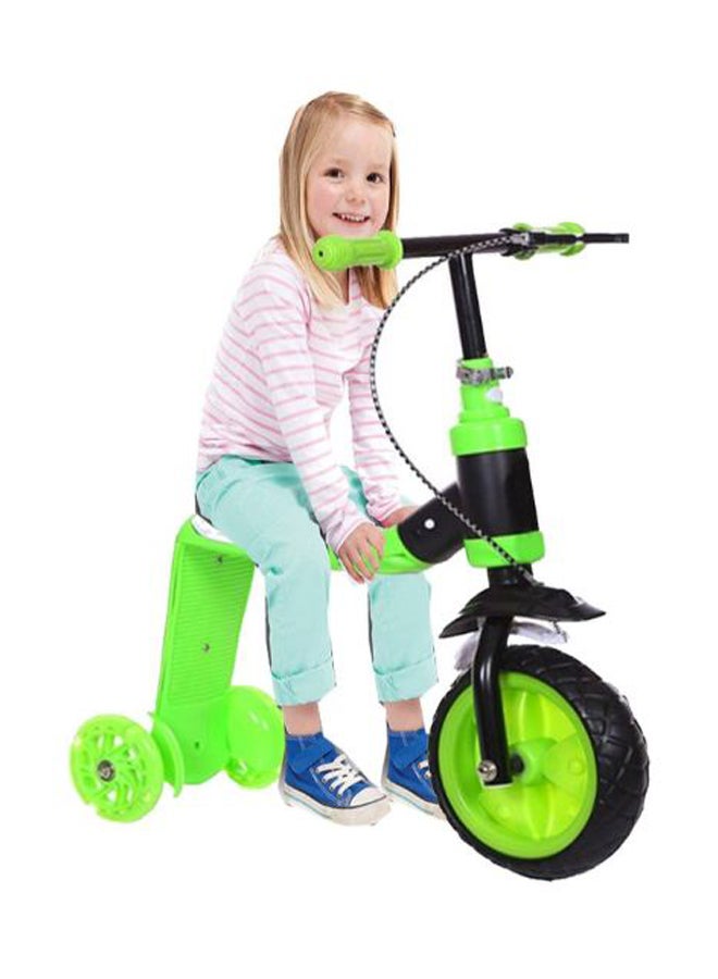 2-In-1 Sit And Kick Tricycle Scooter