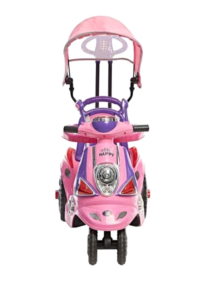 Canopy Pattern Scooter With Pull Handle