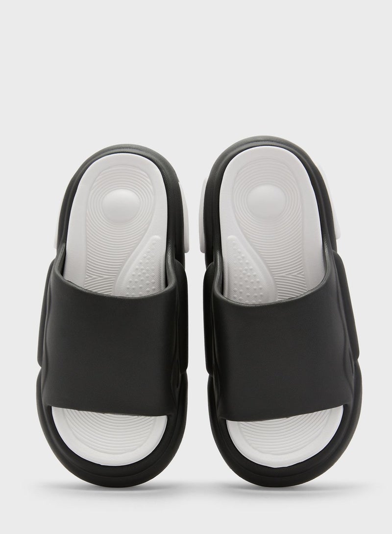 Chunky Colorblock Slides