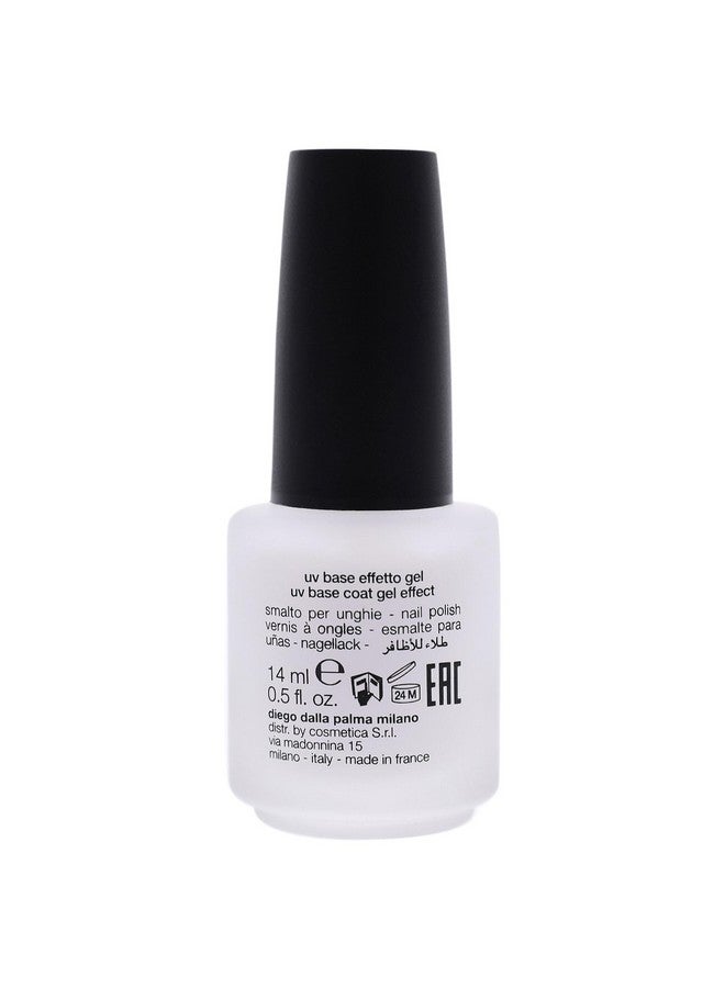 Uv Nail Polish Base Coat Gel Effect Promotes Perfect Nail Polish Adherence Prevents Streaks No Harmful Substances For The Nail Strengthening Properties 501 Clear 0.5 Oz