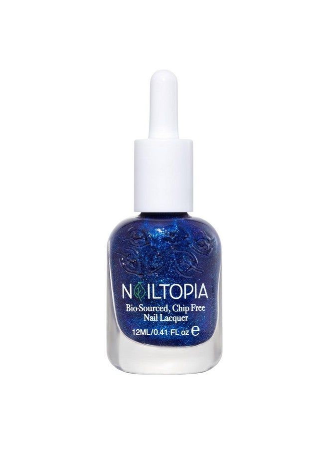 Biosourced Chip Free Nail Lacquer All Natural Strengthening Biotin And Superfoodinfused Polish Chip Resistant Formula Quickdry Long Lasting Wear Do You Blue 0.41 Oz