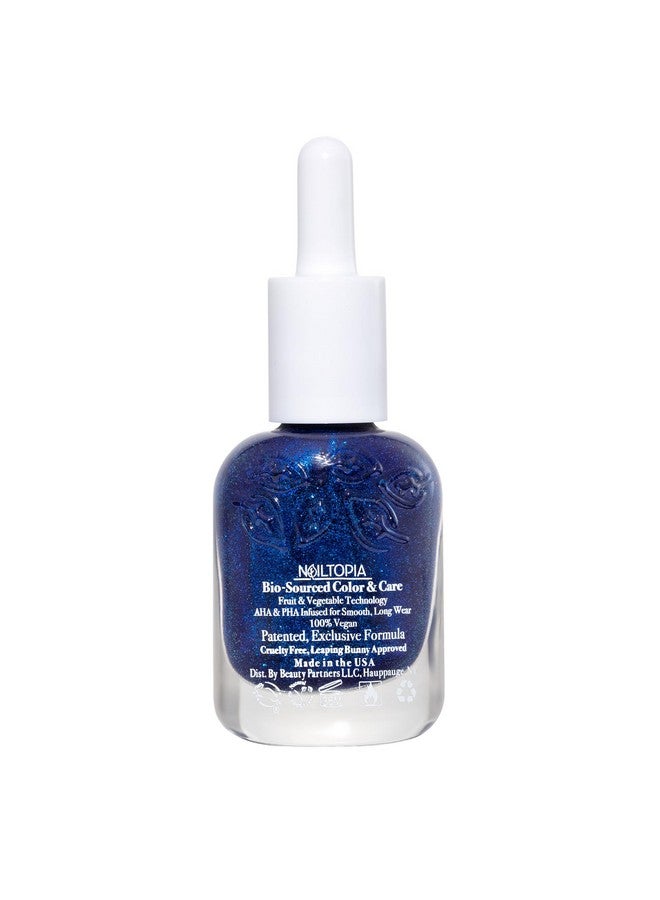 Biosourced Chip Free Nail Lacquer All Natural Strengthening Biotin And Superfoodinfused Polish Chip Resistant Formula Quickdry Long Lasting Wear Do You Blue 0.41 Oz