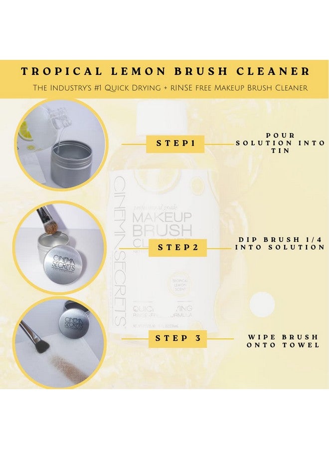 Professional Makeup Brush Cleaner Lemon (32 Fl Oz (Pack Of 1))