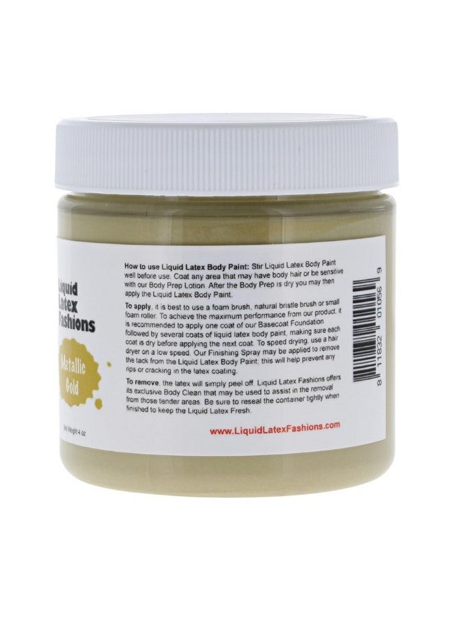 Gold Liquid Latex 4Oz