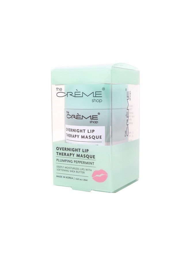 Overnight Lip Therapy Masque Collagen Lip Mask Lip Mask Moisturizing Korean Lip Mask Lip Plumping Mask Lip Sleeping Mask Plumping Peppermint