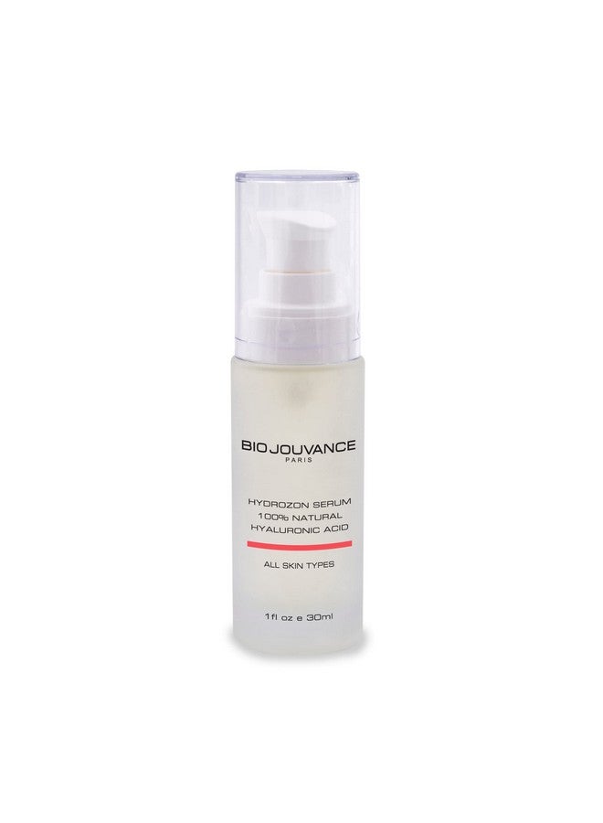 Hyaluronic Acid Serum 1Oz / 30Ml Antiaging Hydrating & Moisturizing Hyaluronic Acid 80% 100% Plant Base Daily Facial Skin Care Treatment Regimen Made In France