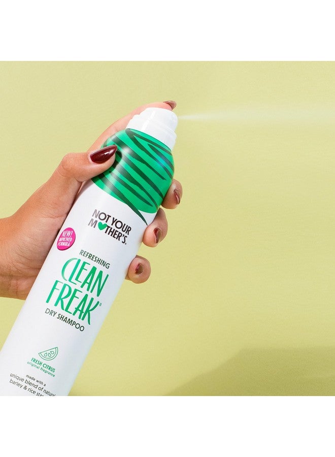 Clean Freak Refreshing Dry Shampoo (3Pack) 7 Oz Waterless Shampoo Instantly Refreshes Hair Between Washes Fresh Citrus Scent