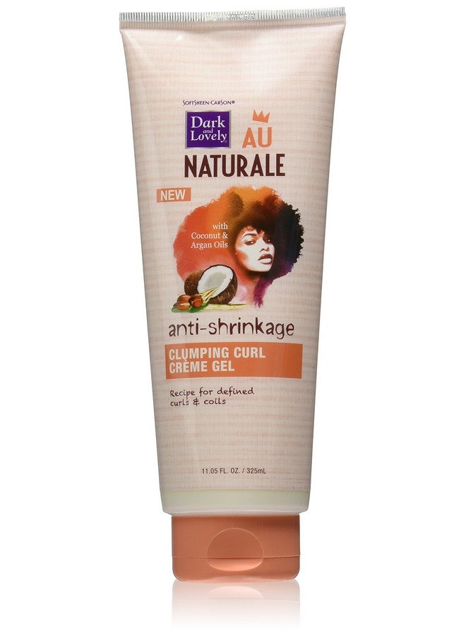 Curly Hair Products By Softsheencarson Dark And Lovely Au Naturale Clumping Curl Crème Gel With Coconut Oil And Argan Oil Defines Curls And Coils Paraben Free 11.05 Fl Oz